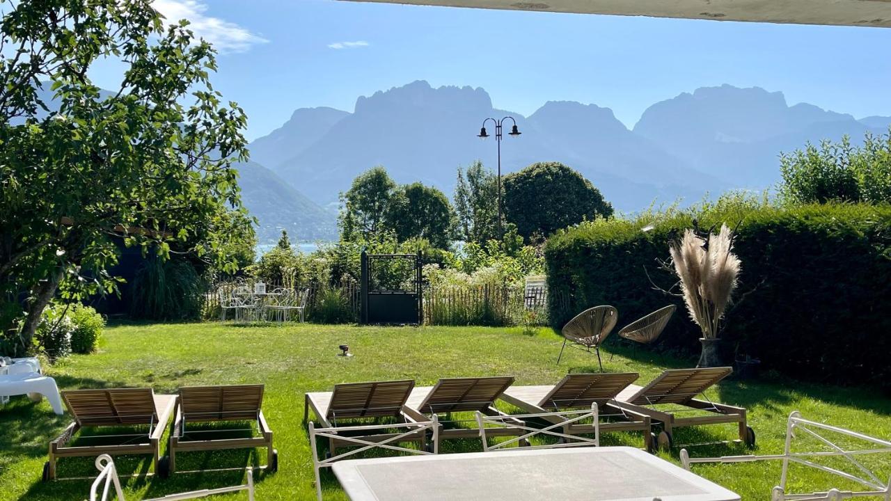 Le Chalet De La Plage Sévrier Eksteriør bilde