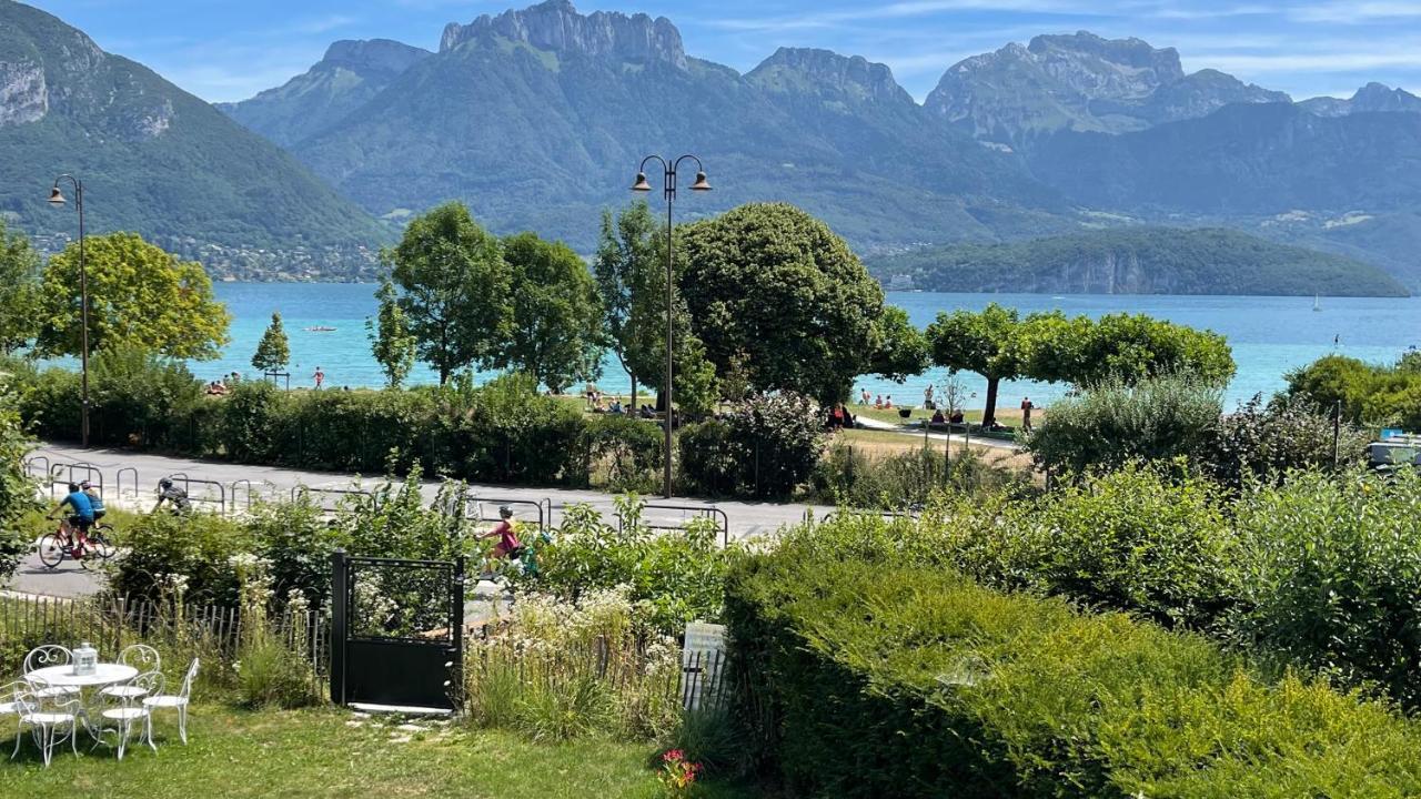 Le Chalet De La Plage Sévrier Eksteriør bilde